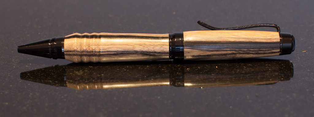 Black and White Ebony Pen